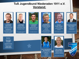 Vorstand TuS Jugendbund Niederaden